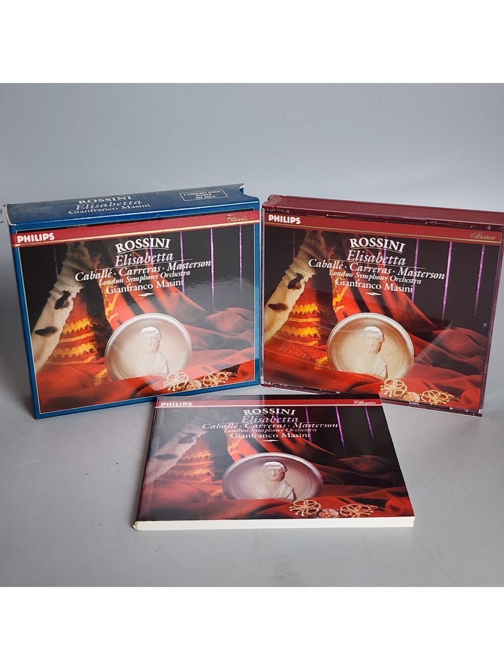 Rossini: Elisabetta - Caballé, Carreras, Masterson, Masini (Philips Classics 3CD